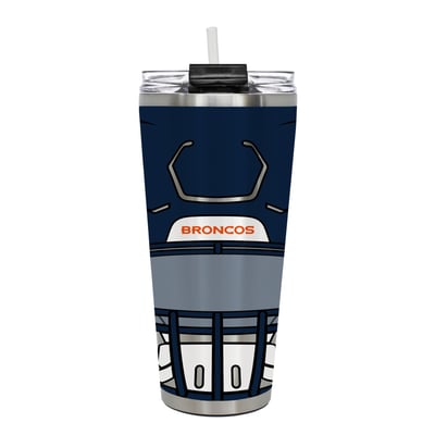 Denver Broncos 32oz. Helmet Big Slim Tumbler