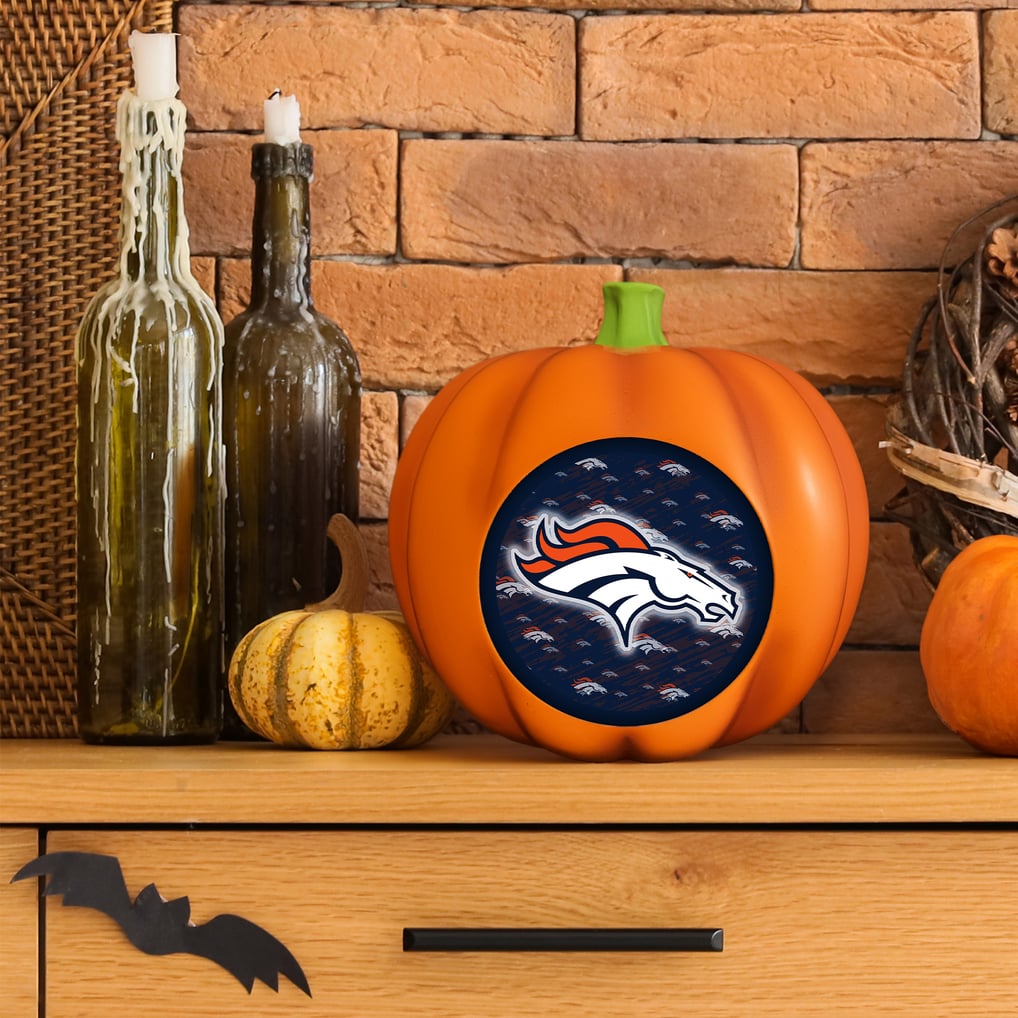 Denver Broncos 3D Resin Pumpkin