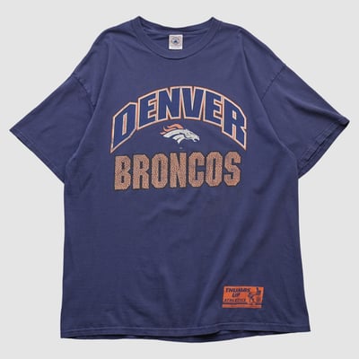 Denver Broncos Delta 2000s T-shirt - Navy - L by Fanatics Real Vintage