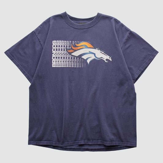 Denver Broncos NFL 2000s T-shirt - Navy - M by Fanatics Real Vintage