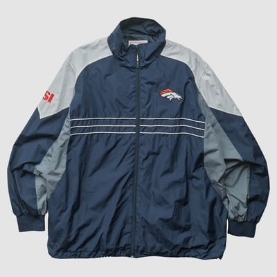 Denver Broncos NFL 2010s Full Zip Jacket - Navy - XL by Fanatics Real Vintage
