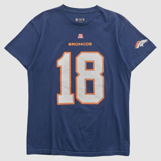 Denver Broncos NFL 2010s T-shirt - Navy - M by Fanatics Real Vintage