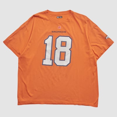 Denver Broncos NFL 2010s T-shirt - Orange - 2XL by Fanatics Real Vintage