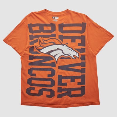 Denver Broncos NFL 2010s T-shirt - Orange - L by Fanatics Real Vintage