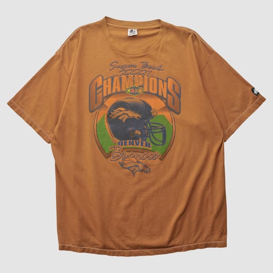 Denver Broncos Starter 1998 T-shirt - Clay - 3XL by Fanatics Real Vintage
