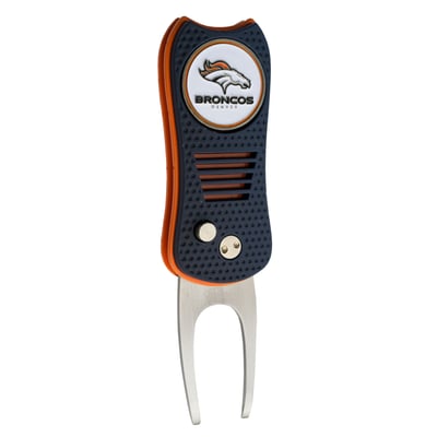 Denver Broncos Switchblade Divot Tool With Magnetic Ball Marker