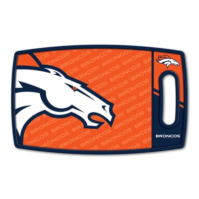 Denver Broncos Fanpoint Logo Series Cutting Board