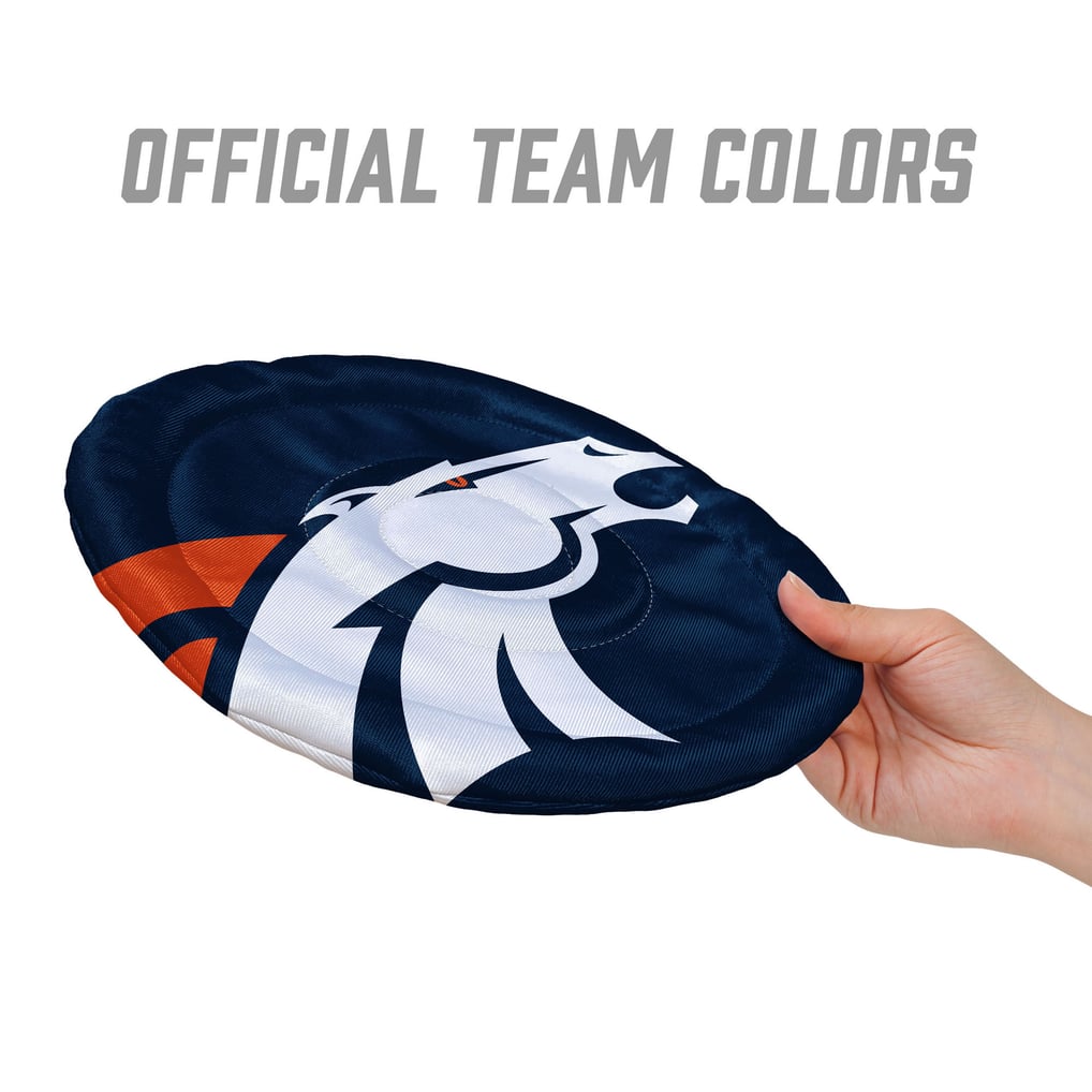 IDNA Denver Broncos Flimzee Bean Bag Flying Disc