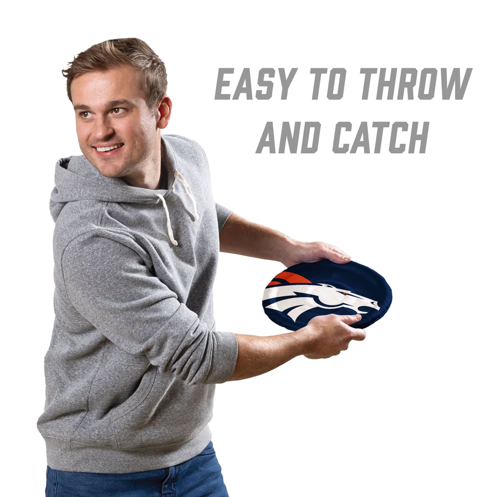 IDNA Denver Broncos Flimzee Bean Bag Flying Disc