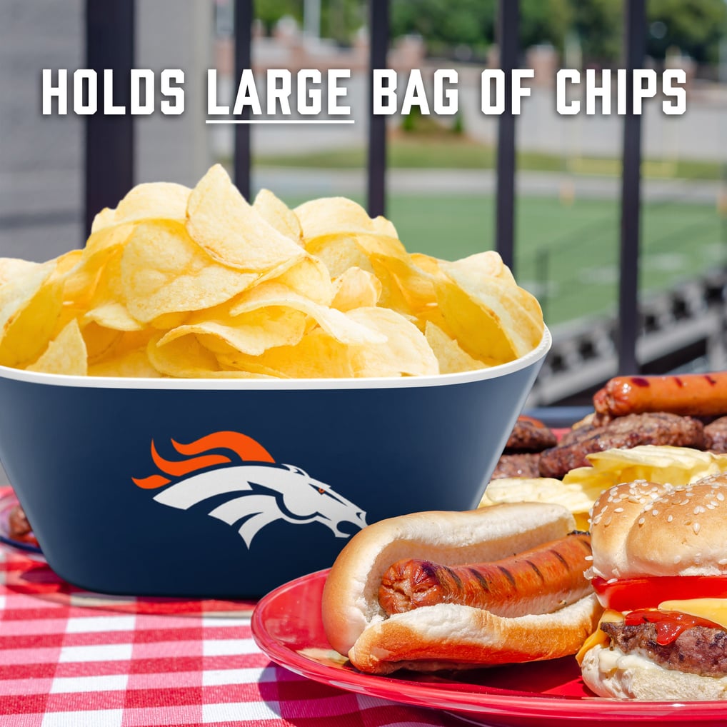 Denver Broncos IDNA Large Party Bowl