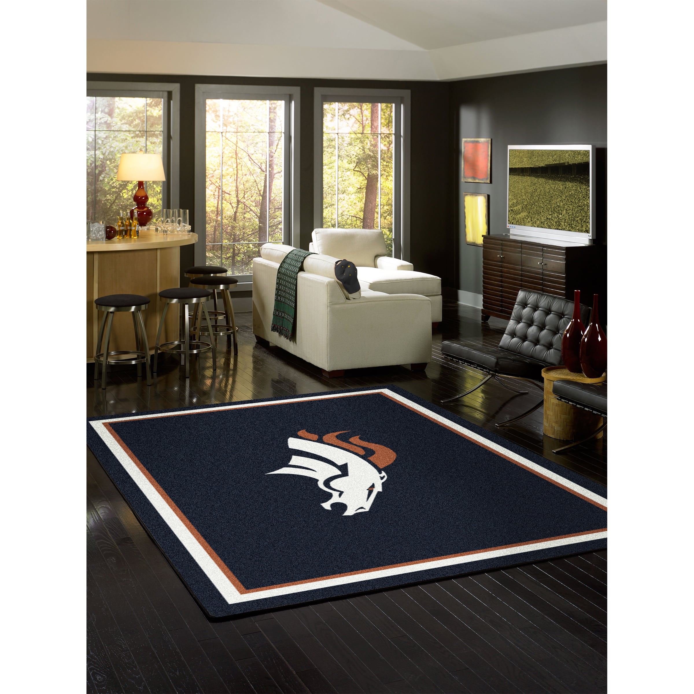 Imperial Denver Broncos 5'4'' x 7'8'' Spirit Rug