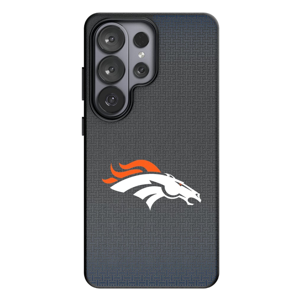Keyscaper Denver Broncos Linen Galaxy Magnetic Bump Case
