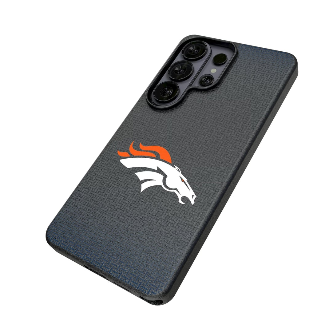 Keyscaper Denver Broncos Linen Galaxy Magnetic Bump Case