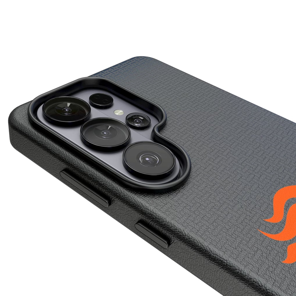 Keyscaper Denver Broncos Linen Galaxy Magnetic Bump Case