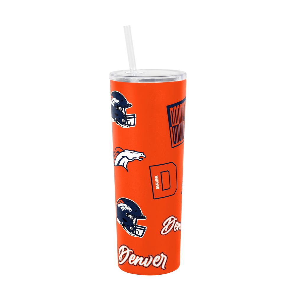 Logo Brands Denver Broncos 30oz Dreamweave Straw Tumbler