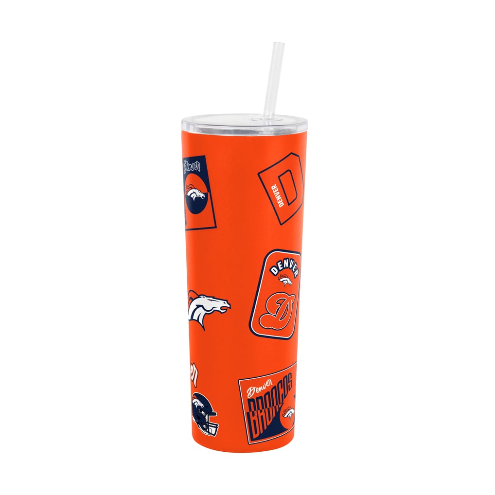 Logo Brands Denver Broncos 30oz Dreamweave Straw Tumbler
