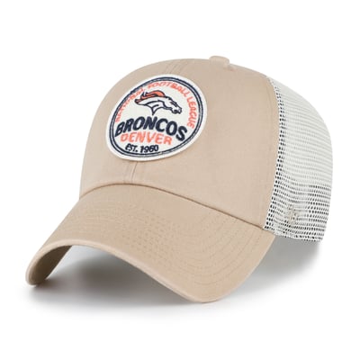 Denver Broncos '47 Felton Clean Up Adjustable Hat - Khaki