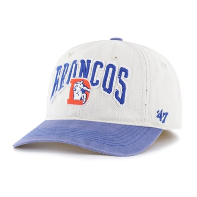 Denver Broncos '47 Throwback Groton Franchise Fitted Hat - Natural