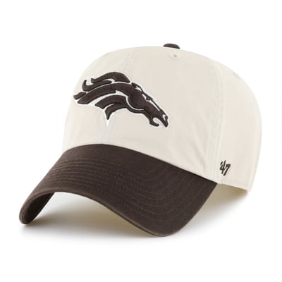 Denver Broncos '47 Clean Up Adjustable Hat - Natural/Brown