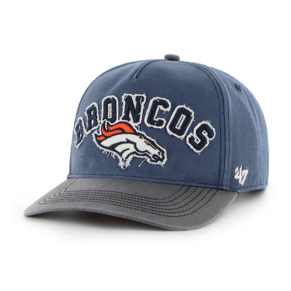 Men's '47 Navy Denver Broncos  Calderwood Well Worn Hitch Adjustable Hat