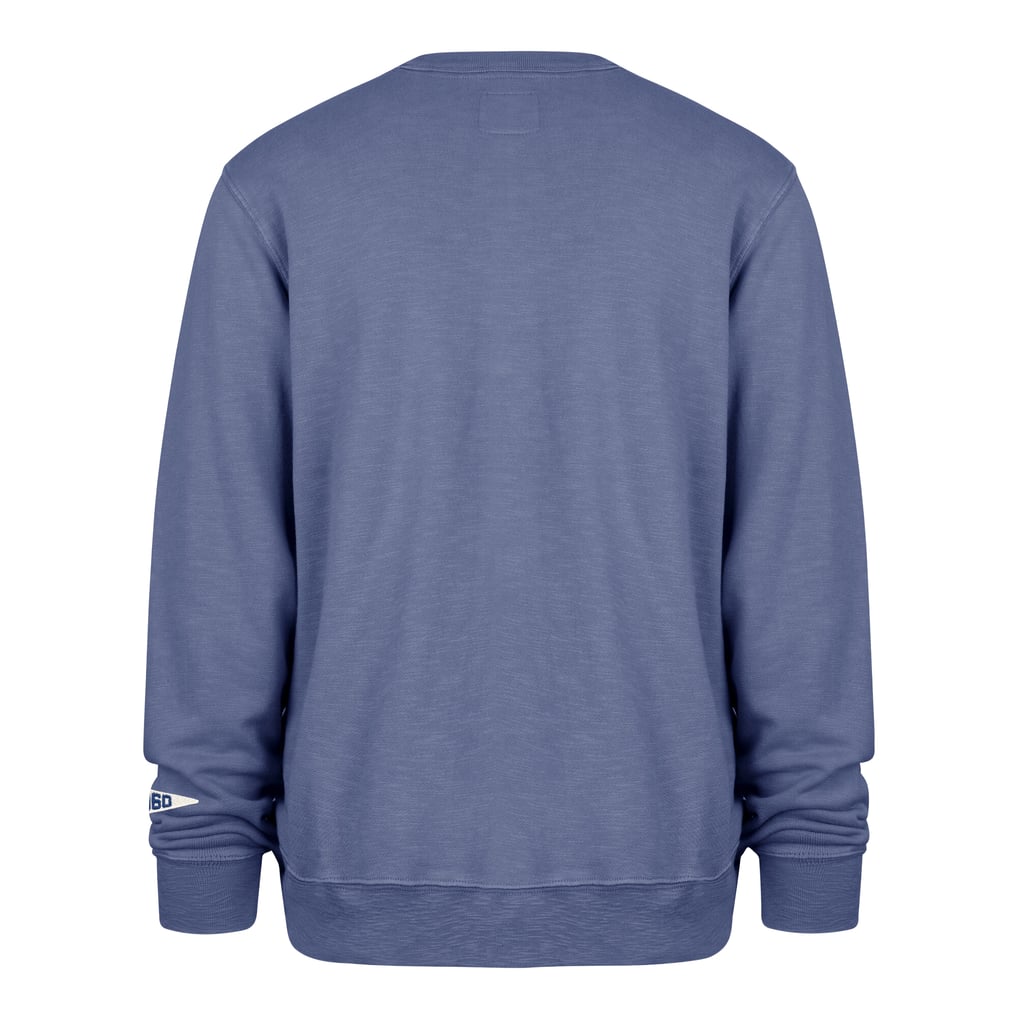Men's '47 Royal Denver Broncos Calderwood Well Worn French Terry Sweatshirt
