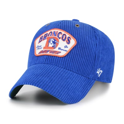 Denver Broncos '47 Throwback Accordia Corduroy MVP Adjustable Hat - Royal