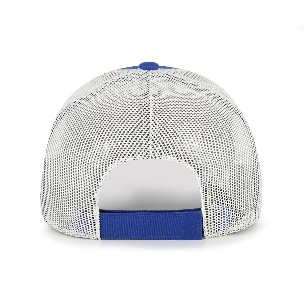  Denver Broncos '47 Throwback Headstone Trucker Adjustable Hat - Royal
