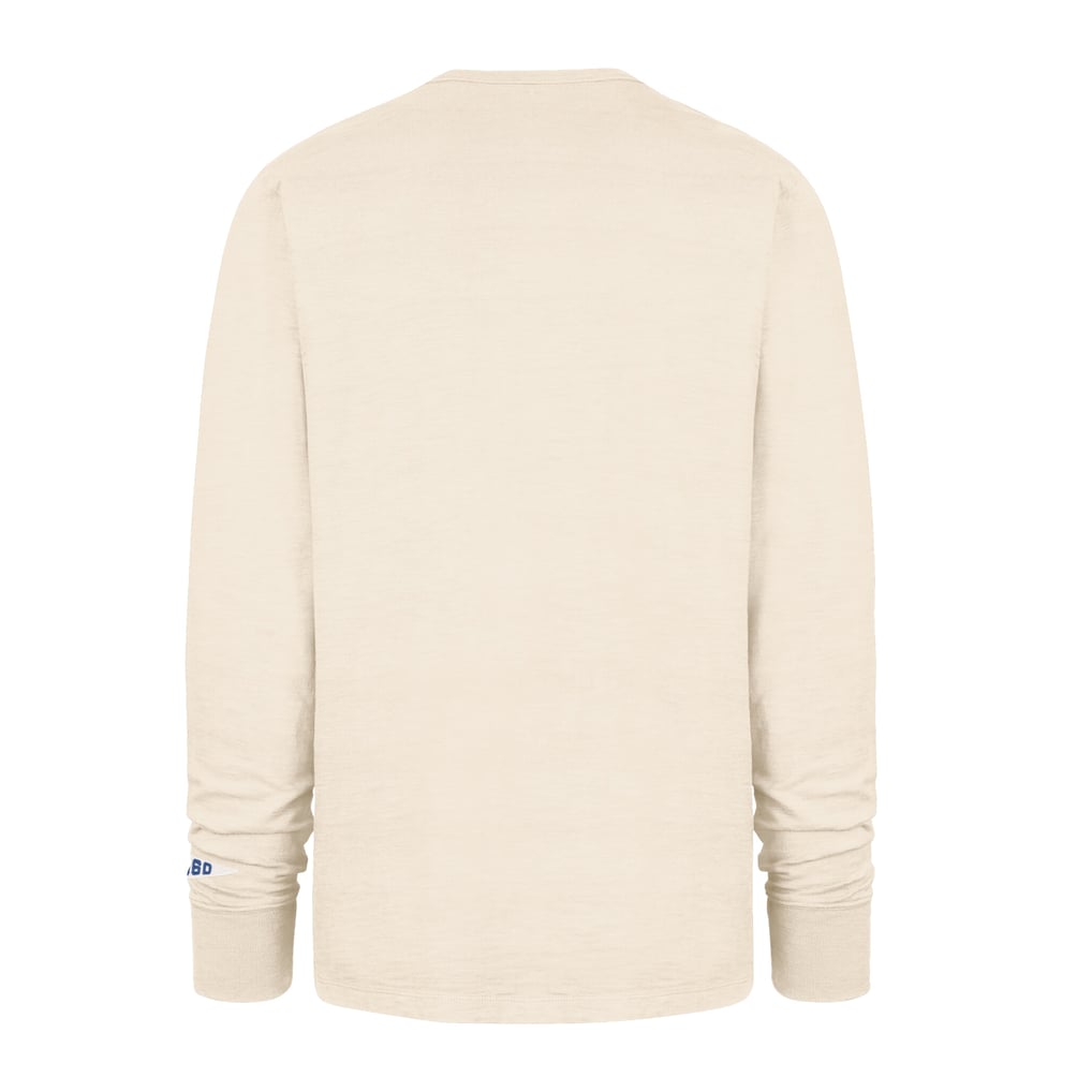 Men's '47  Tan Denver Broncos Heavy Slub Long Sleeve T-Shirt
