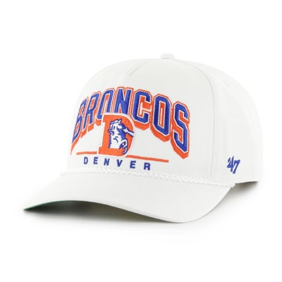  Denver Broncos '47 Coltrane Hitch Adjustable Hat - White