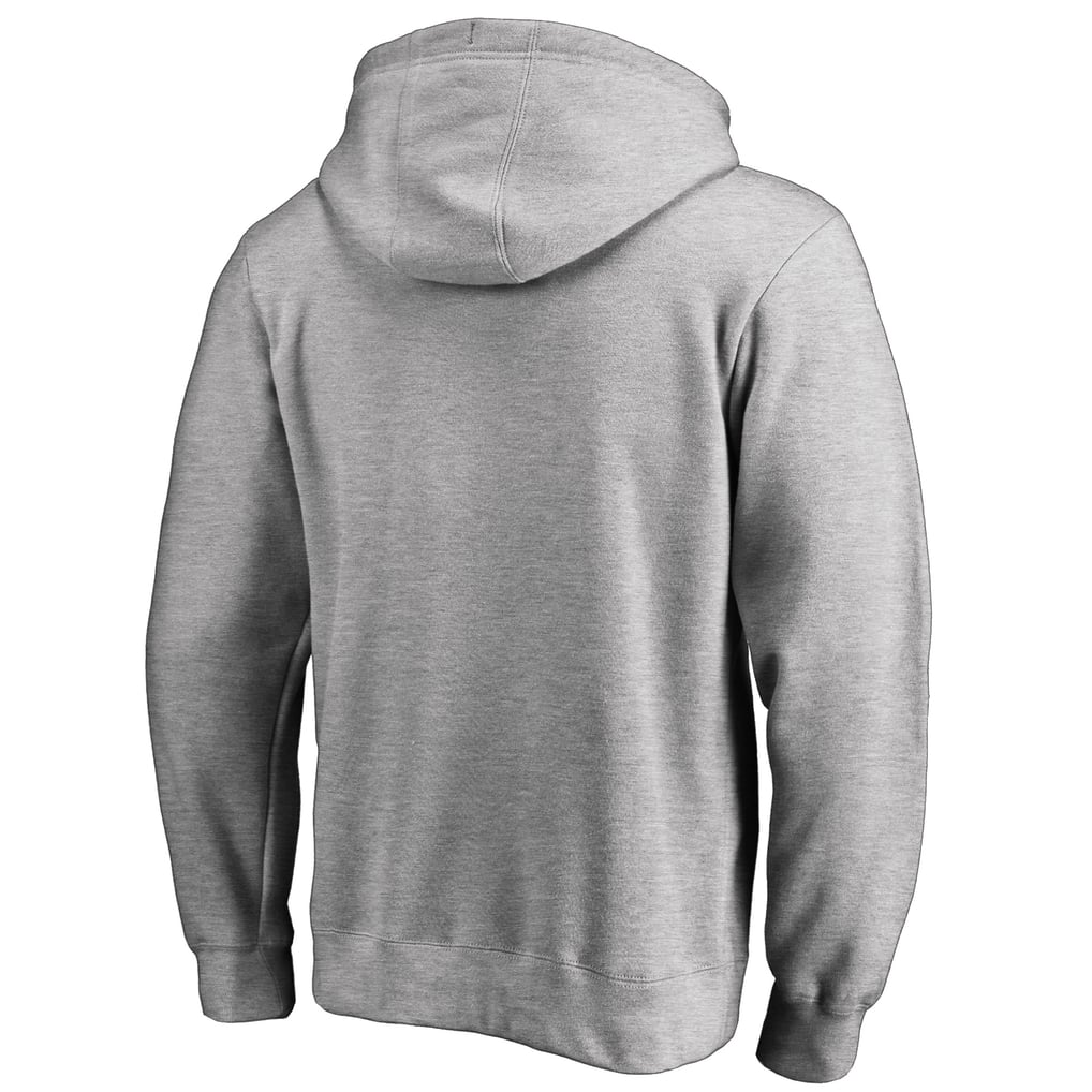Denver Broncos Iconic Collection Fade Out Pullover Hoodie - Ash