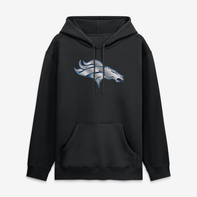 Denver Broncos Forged Mascot Hoodie - Black