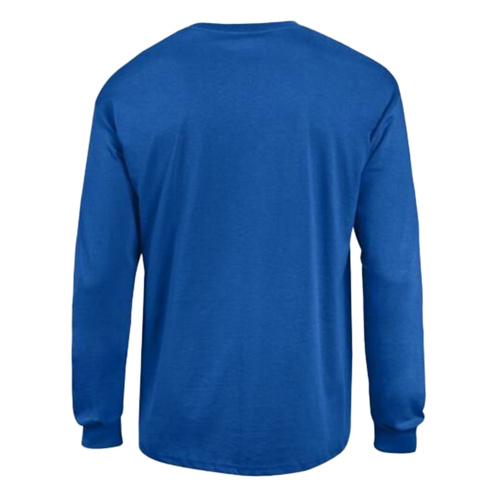 Men's Champion  Royal Denver Broncos Long Sleeve Vintage Jersey T-Shirt