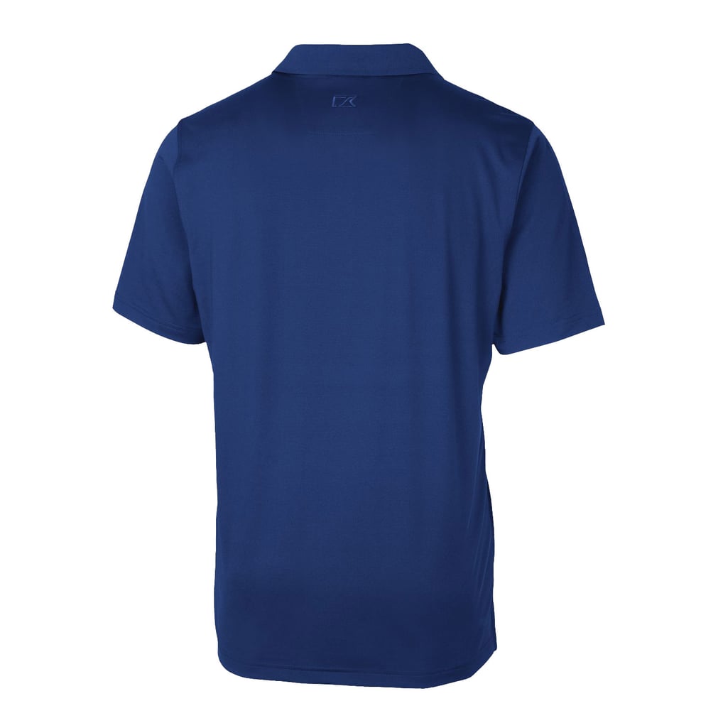 Men's Cutter & Buck Royal Denver Broncos Throwback Logo Big & Tall Forge Stretch Polo