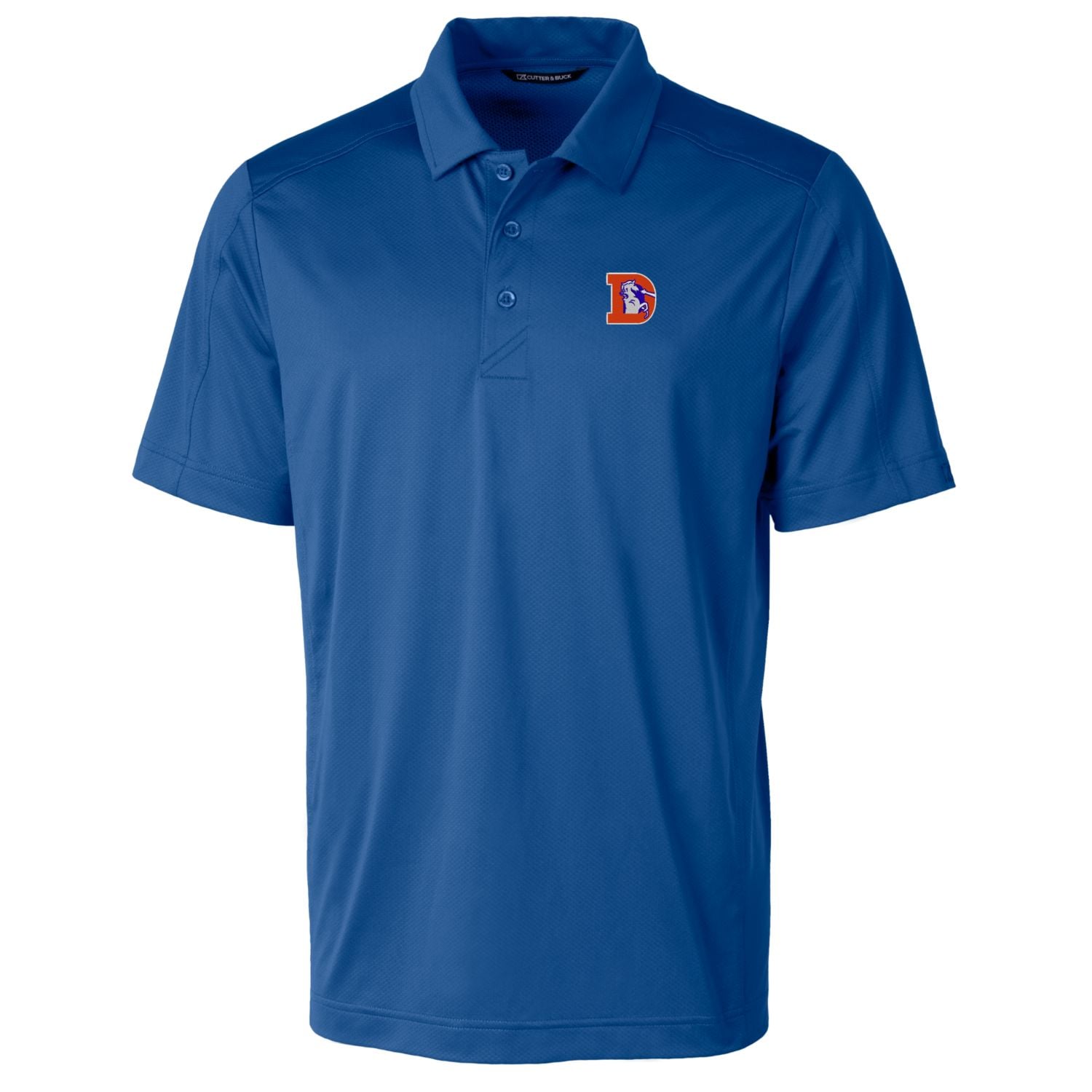Men's Cutter & Buck Royal Denver Broncos Throwback Logo Big & Tall