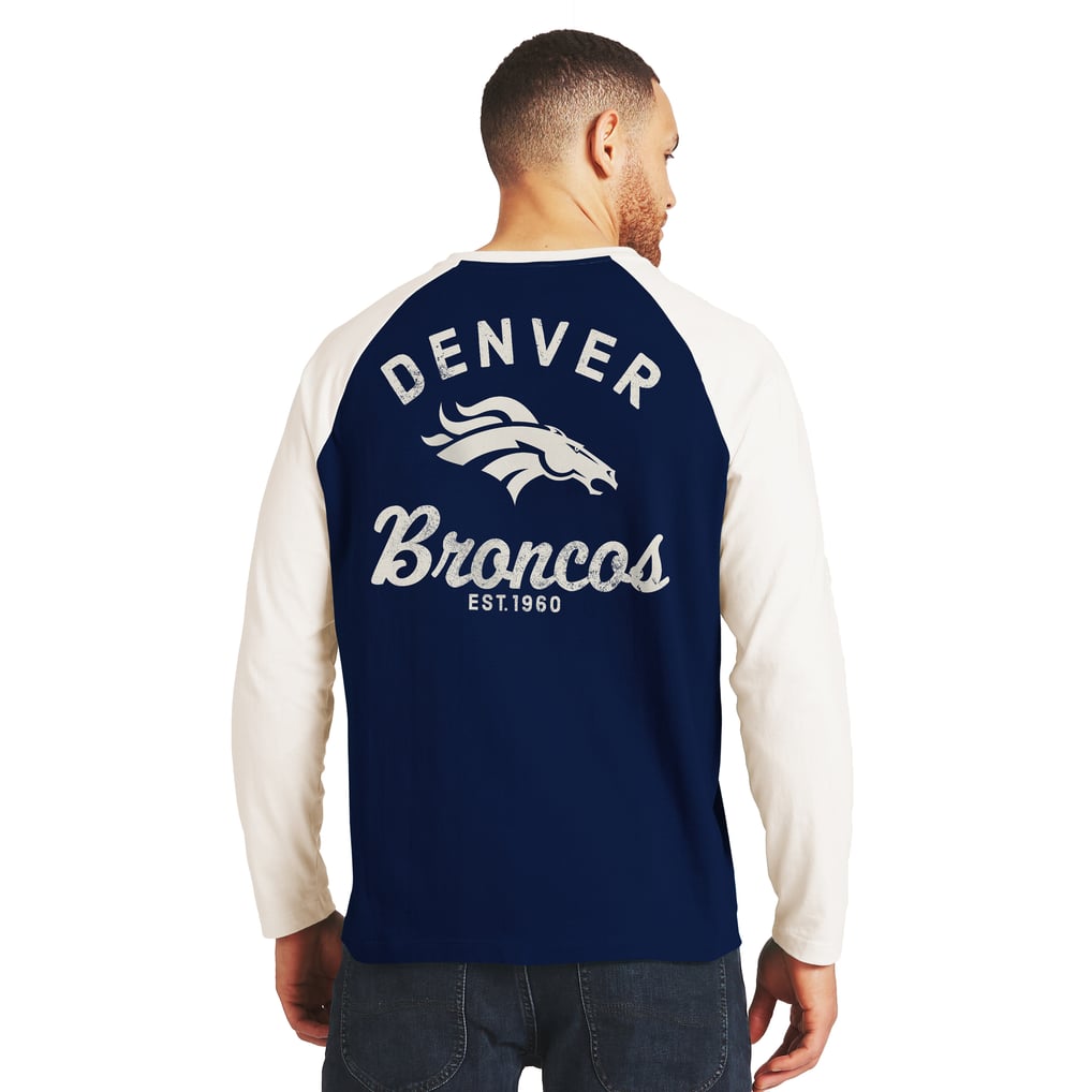 Men's Denver Broncos Darius Rucker Collection by Fanatics Navy/Cream ...