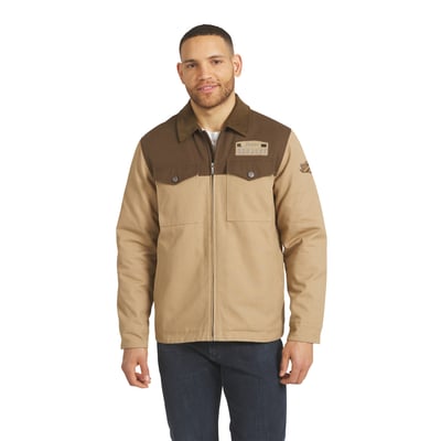 Denver Broncos Darius Rucker Collection by Fanatics Full-Zip Canvas Jacket - Tan/Brown