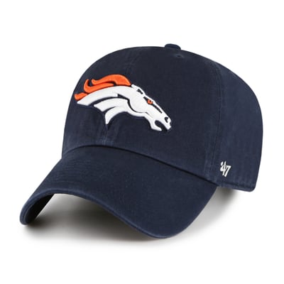 Denver Broncos '47 Brand Cleanup Adjustable Hat - Navy Blue