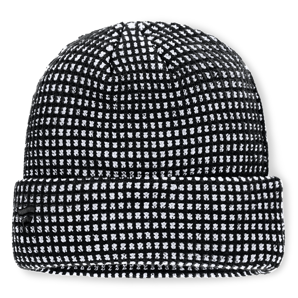 Men's Fanatics Black/White Denver Broncos Scheme Cuffed Knit Hat