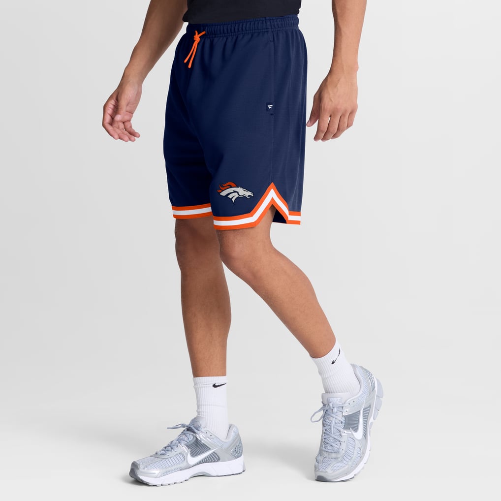 Men's Fanatics Navy Denver Broncos Fearless Drive Shorts