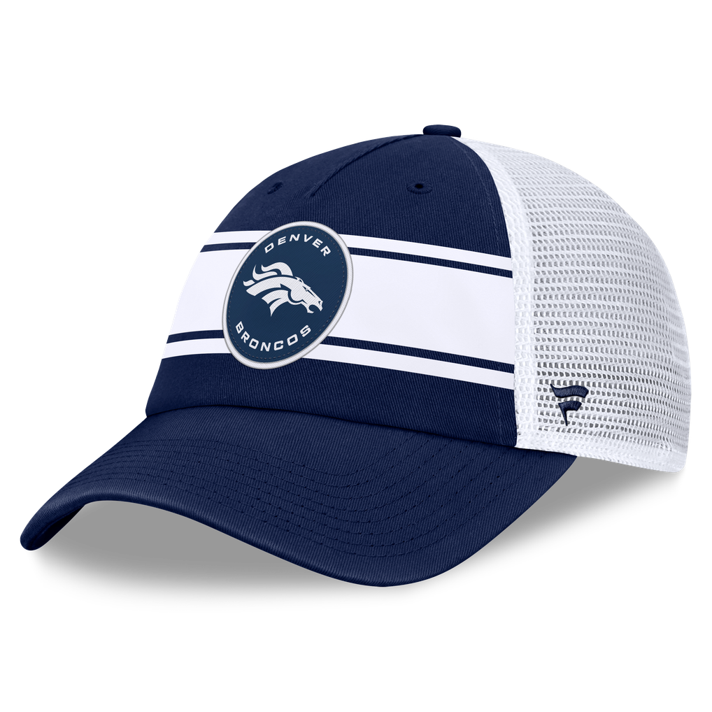 Men's Fanatics Navy Denver Broncos Muddle Trucker Adjustable Hat