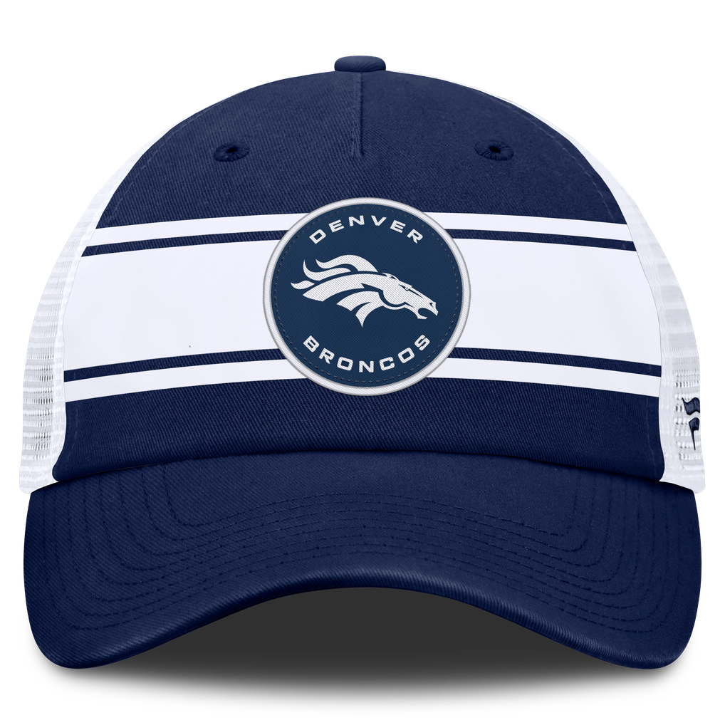 Men's Fanatics Navy Denver Broncos Muddle Trucker Adjustable Hat
