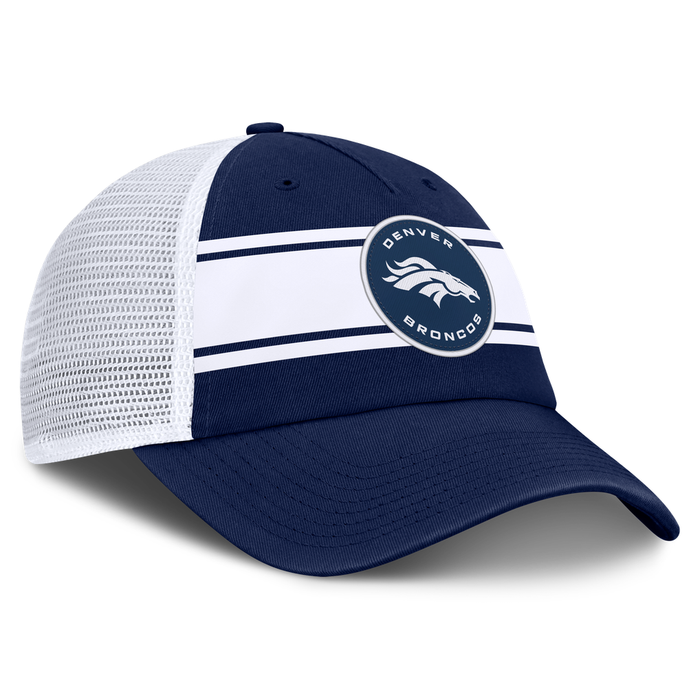 Men's Fanatics Navy Denver Broncos Muddle Trucker Adjustable Hat