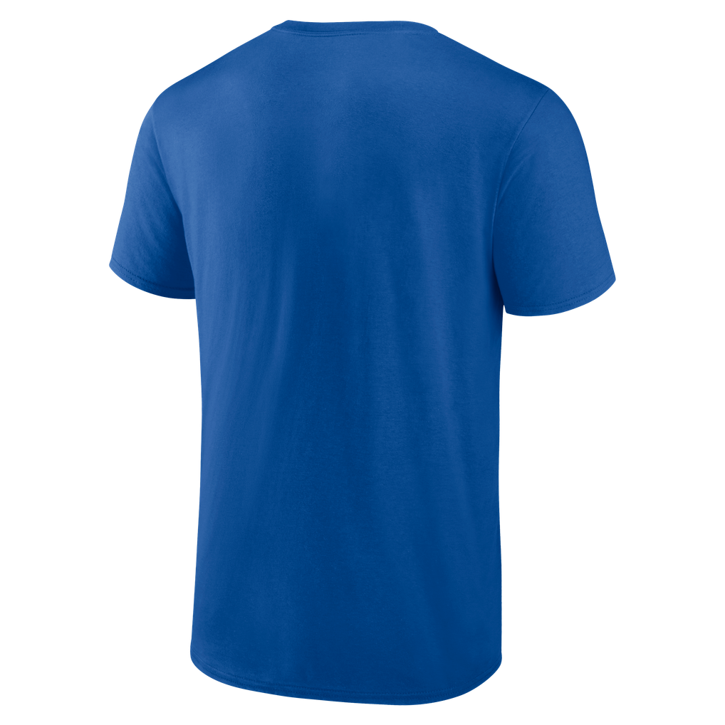 Men's Logo Athletic  Royal Denver Broncos Vintage Arch T-Shirt