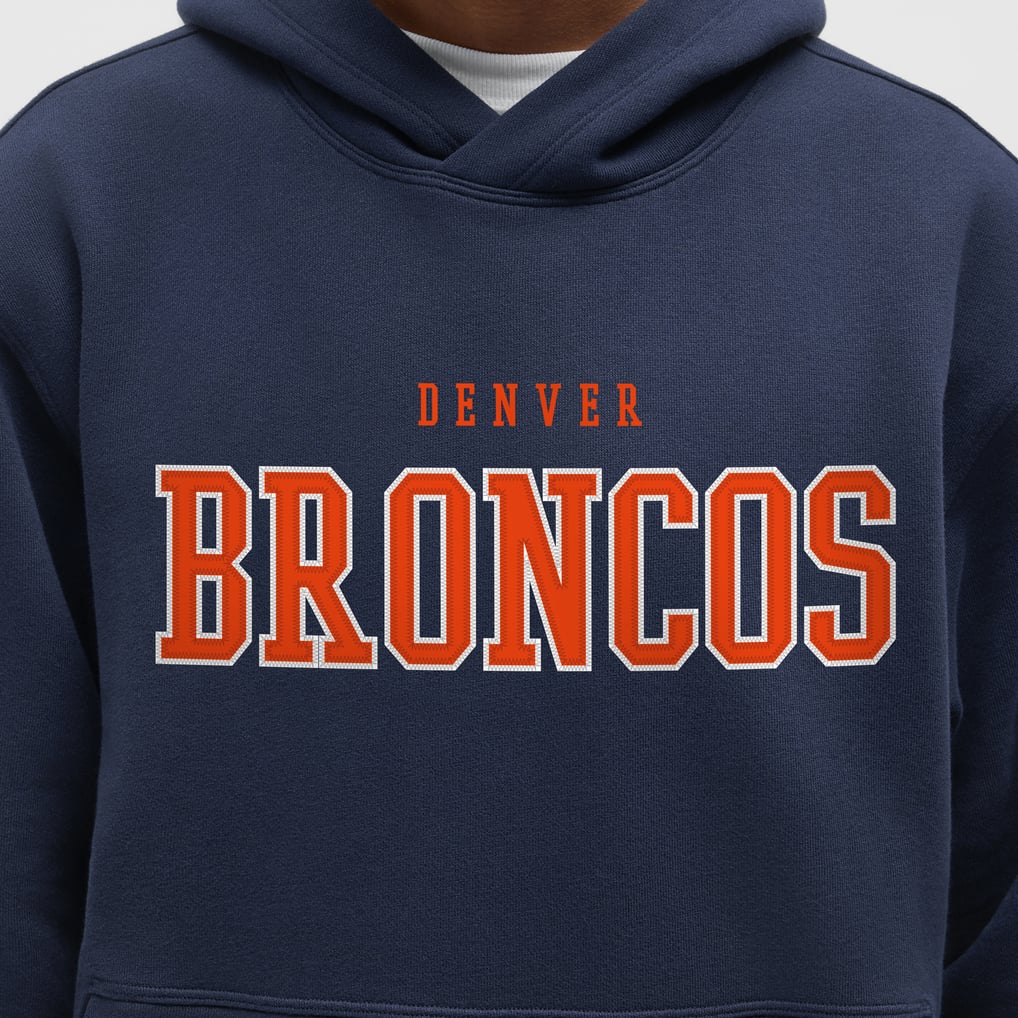 lululemon Denver Broncos Midnight Shadow Steady State Pullover Hoodie