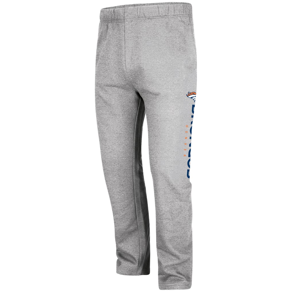 Men's Majestic Heathered Gray Denver Broncos Big & Tall Critical Victory Pants