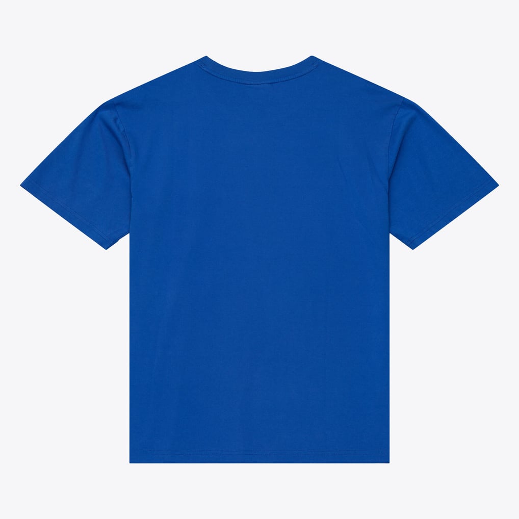 Men's Mitchell & Ness Royal Denver Broncos Core Essentials Micro Logo T-Shirt