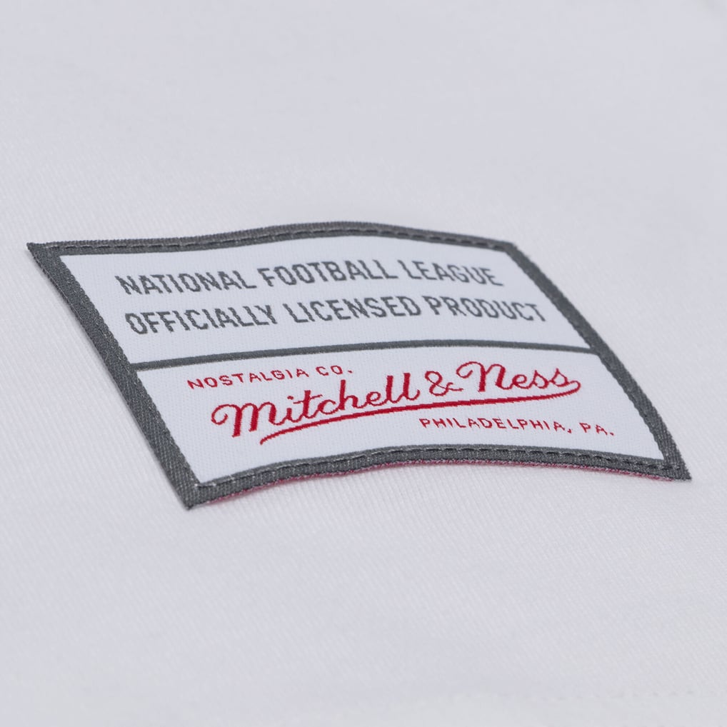 Men's Mitchell & Ness White Denver Broncos Monochrome T-Shirt