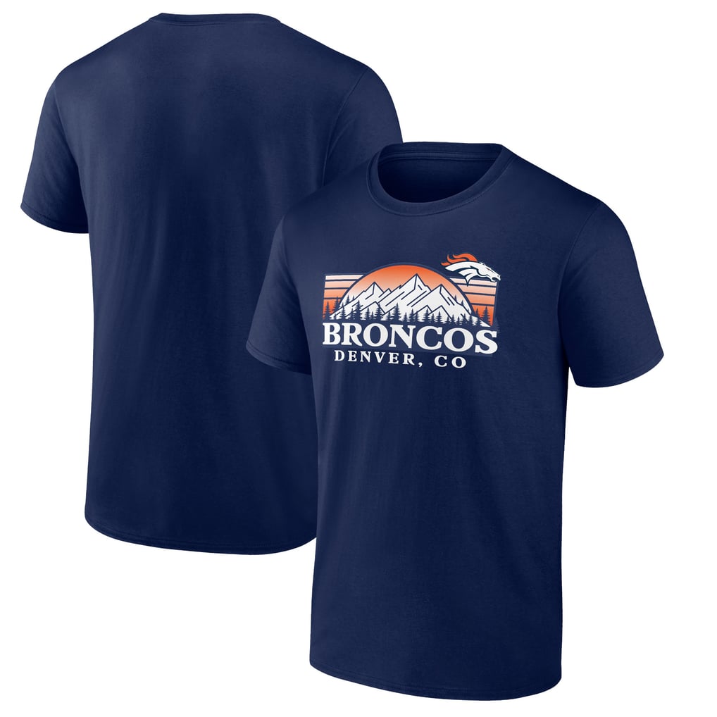 Denver Broncos Route Runner T-Shirt - Navy