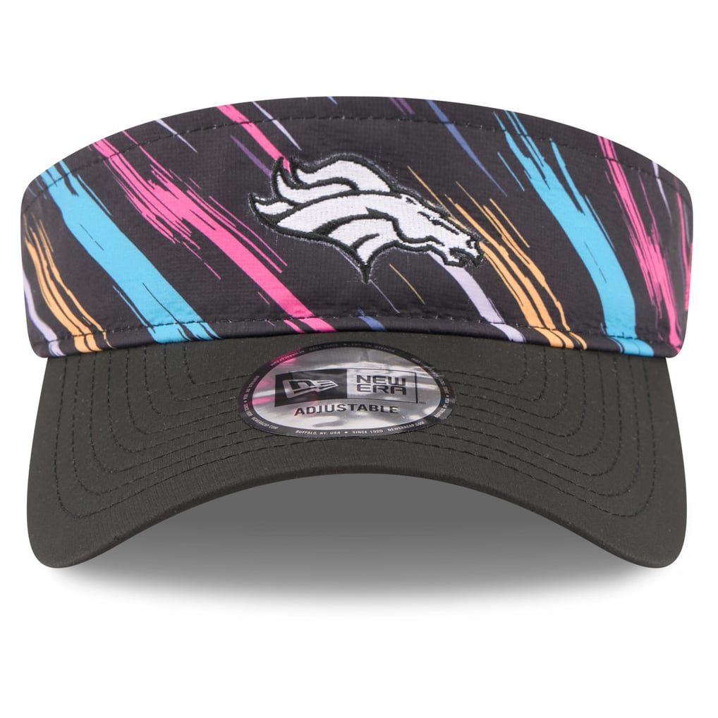 Men's New Era Black Denver Broncos 2026 NFL Crucial Catch Adjustable Visor