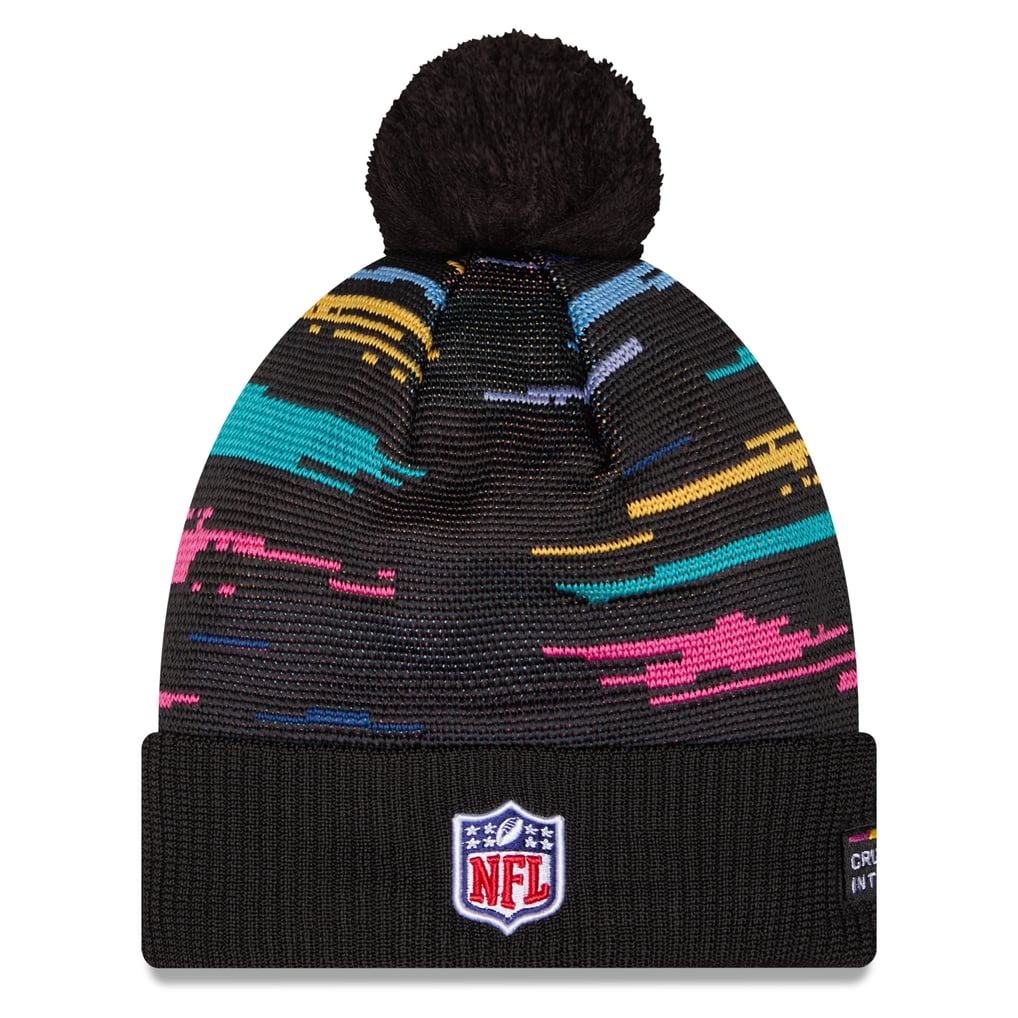 Men's New Era Black Denver Broncos 2026 NFL Crucial Catch Cuffed Knit Hat with Pom